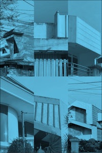 a collage of different pictures of buildings